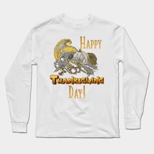 Happy Thanksgiving Day Long Sleeve T-Shirt